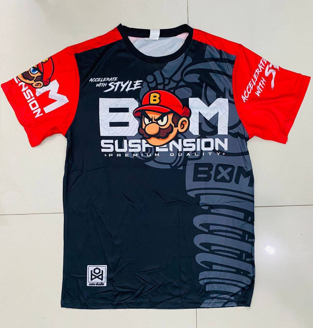 Free BOMX T-shirt front